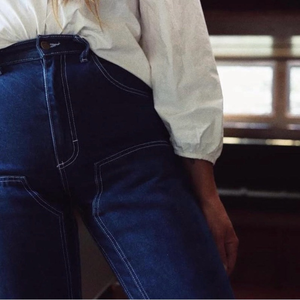 Rudy Jude Dark Blue High Rise Women's Jeans